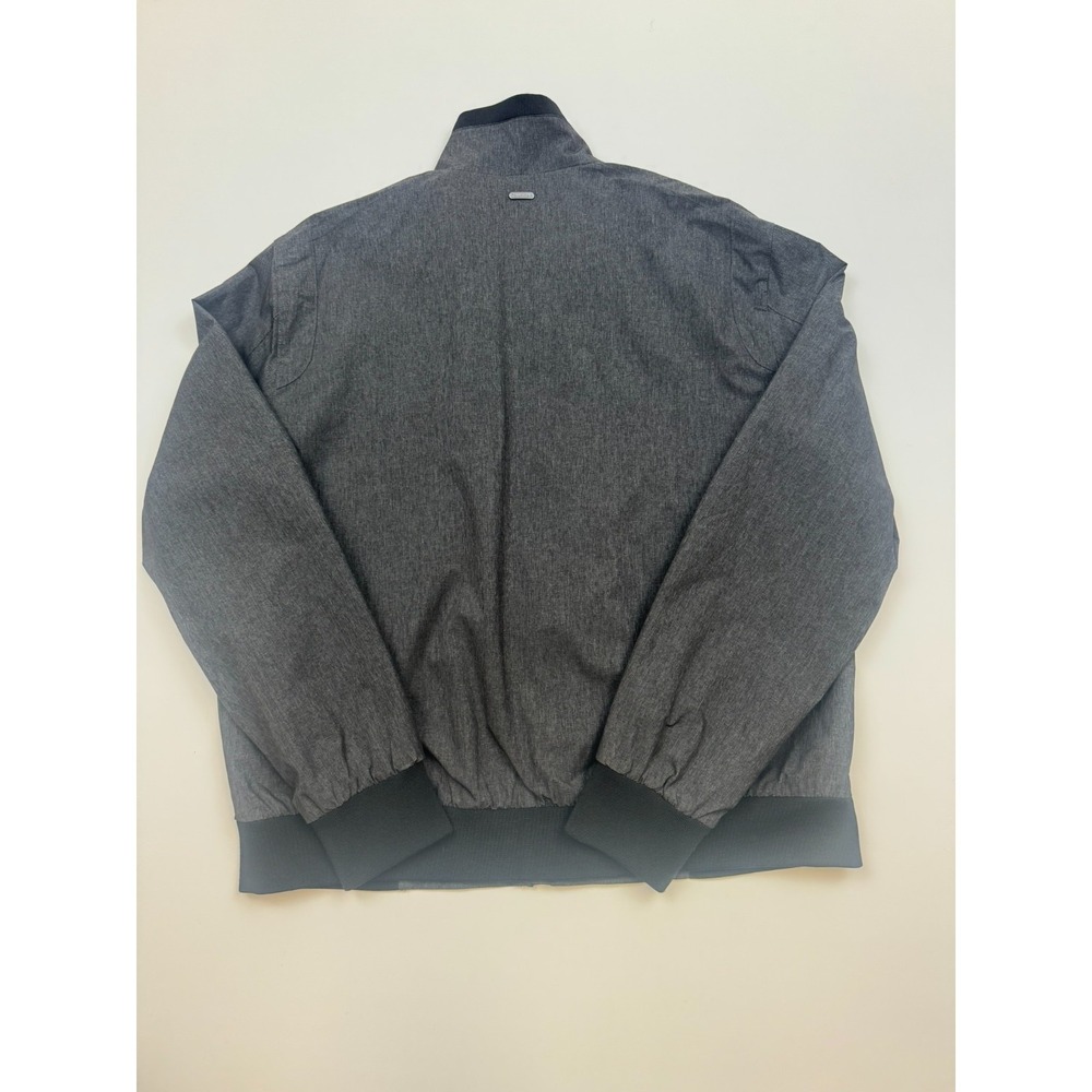 Calvin Klein Mens Water Resistant Wind Protection Shell Jacket SZ-L Heather Gray - Picture 3 of 10